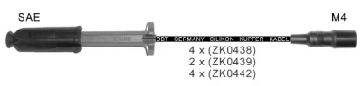 ZK438 BBT Высоковольтные провода (комплект проводов зажигания)