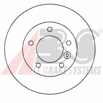 16026 OE A.B.S. Тормозной диск