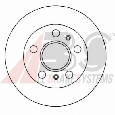 16215 OE A.B.S. Тормозной диск