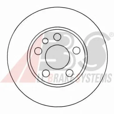 16325 OE A.B.S. Тормозной диск