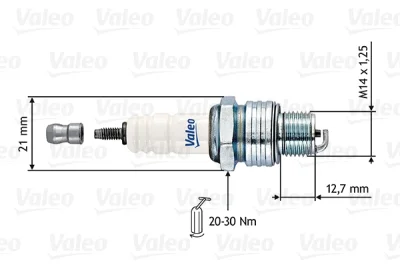 246882 VALEO Свеча зажигания