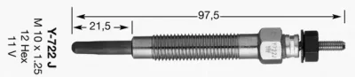 2686 NGK Свеча накаливания