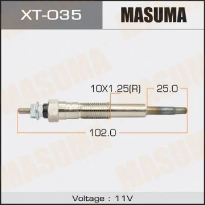 Свеча накаливания MASUMA XT-035