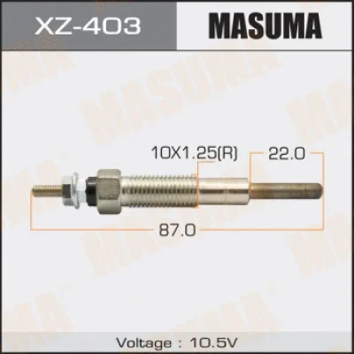 Свеча накаливания MASUMA XZ-403