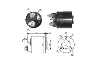 227532 ERA Реле стартера (втягивающее)