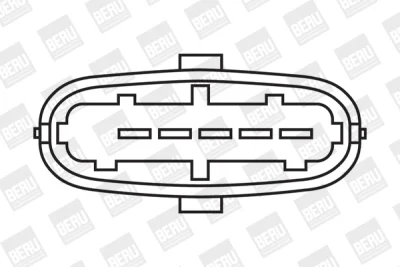 ZS359 BERU Катушка зажигания