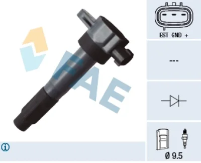 80268 FAE Катушка зажигания