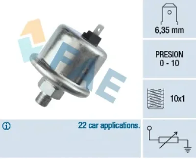 14650 FAE Датчик давления масла
