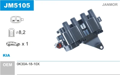 JM5105 JANMOR Катушка зажигания