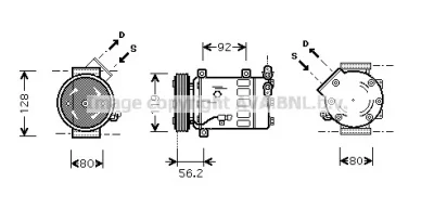 CNK061 AVA Компрессор кондиционера