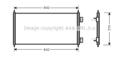 FDA5303 AVA Радиатор кондиционера