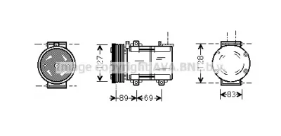 FDK322 AVA Компрессор кондиционера