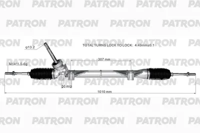 Рейка рулевая PATRON PSG3134