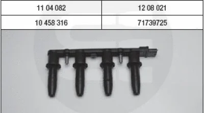 109.006 BRECAV Катушка зажигания