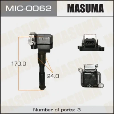 Катушка зажигания MASUMA MIC-0062