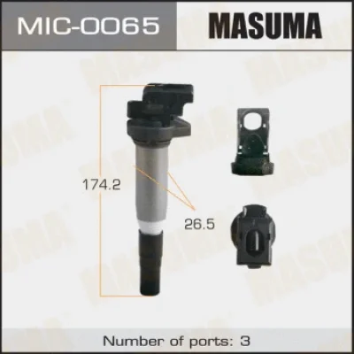 Катушка зажигания MASUMA MIC-0065