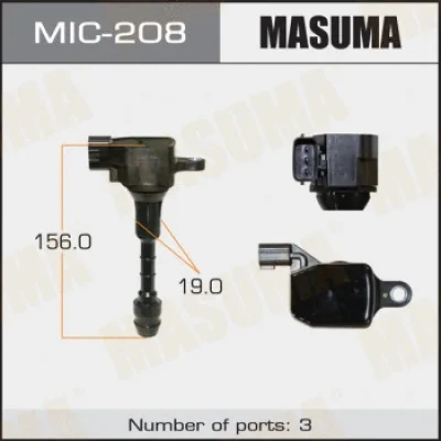 Катушка зажигания MASUMA MIC-208