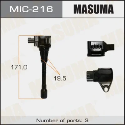 Катушка зажигания MASUMA MIC-216