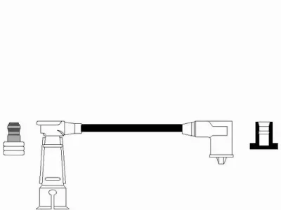 38626 NGK Провод зажигания