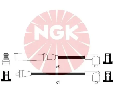 5764 NGK Комплект проводов зажигания