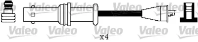 346586 VALEO Комплект проводов зажигания