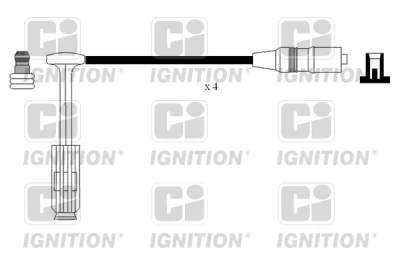 XC1136 QUINTON HAZELL Комплект проводов зажигания
