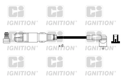 XC1183 QUINTON HAZELL Комплект проводов зажигания
