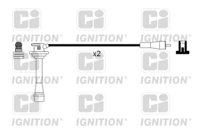 XC662 QUINTON HAZELL Комплект проводов зажигания