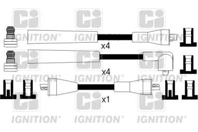 XC782 QUINTON HAZELL Комплект проводов зажигания