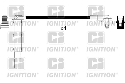 XC883 QUINTON HAZELL Комплект проводов зажигания