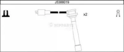 J5388019 NIPPARTS Комплект проводов зажигания