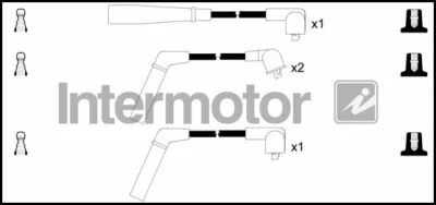 73201 INTERMOTOR Комплект проводов зажигания
