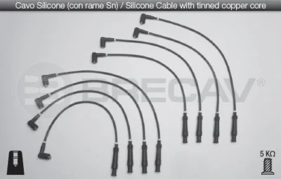 01.522 BRECAV Комплект проводов зажигания