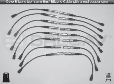 08.528 BRECAV Комплект проводов зажигания