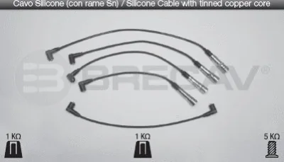 12.512 BRECAV Комплект проводов зажигания