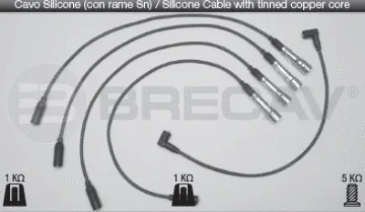 14.520 BRECAV Комплект проводов зажигания