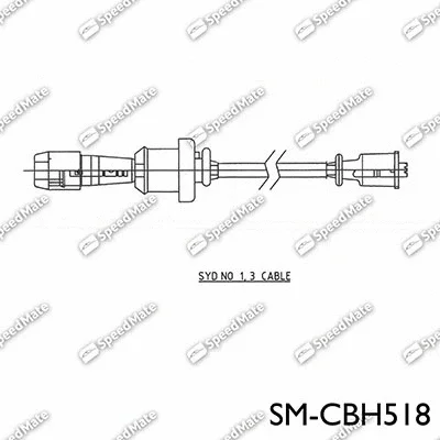 Комплект проводов зажигания SpeedMate SM-CBH518