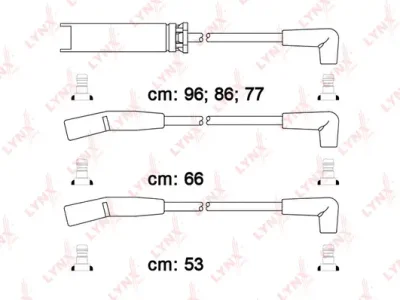 SPC1817 LYNXAUTO Комплект проводов зажигания