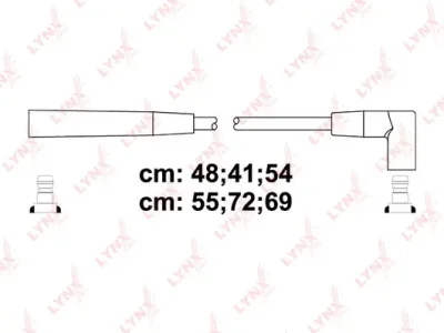 SPC2602 LYNXAUTO Комплект проводов зажигания