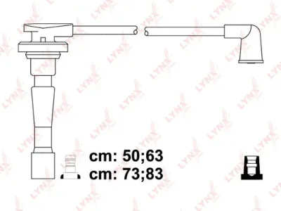 Комплект проводов зажигания LYNXAUTO SPC3421
