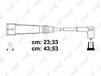SPC4401 LYNXAUTO Комплект проводов зажигания