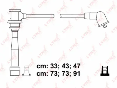 SPC4408 LYNXAUTO Комплект проводов зажигания