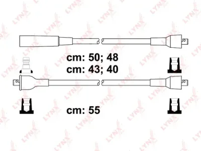 Комплект проводов зажигания LYNXAUTO SPC4605
