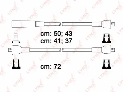 SPC4606 LYNXAUTO Комплект проводов зажигания