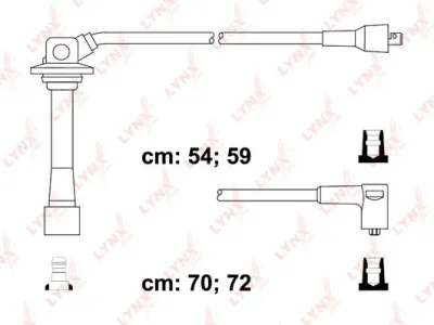 SPC5107 LYNXAUTO Комплект проводов зажигания
