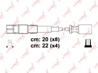 SPC5322 LYNXAUTO Комплект проводов зажигания