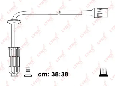 SPC5328 LYNXAUTO Комплект проводов зажигания