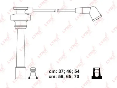 Комплект проводов зажигания LYNXAUTO SPC5529