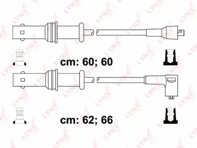 SPC7106 LYNXAUTO Комплект проводов зажигания