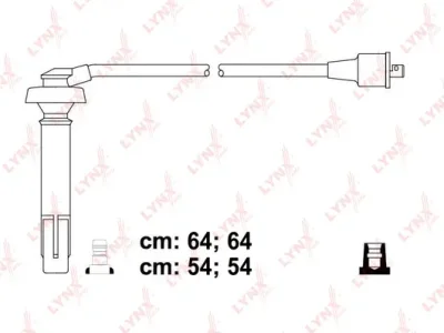 SPC7113 LYNXAUTO Комплект проводов зажигания